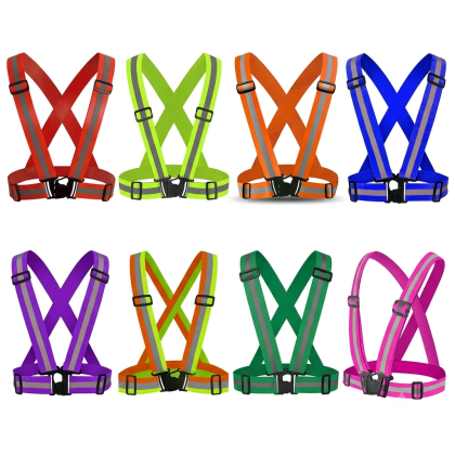 ADVS – VINTAGE STAR ADJUSTABLE REFLECTIVE BELT/STRING/TRAP/ELASTIC VEST