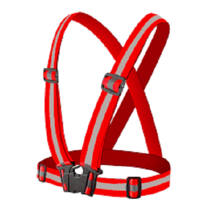 ADVS - VINTAGE STAR ADJUSTABLE REFLECTIVE BELT/STRING/TRAP/ELASTIC VEST - Image 9