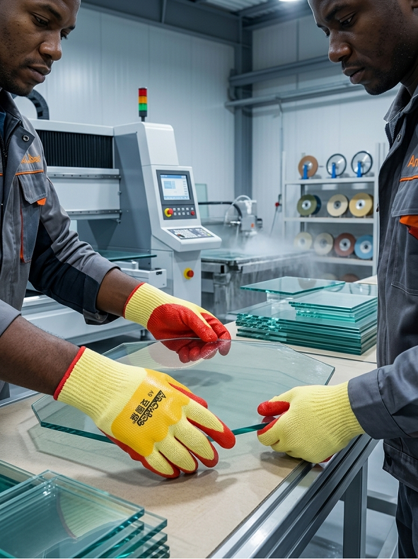 TIKO - PREMIUM HIGH CUT RESISTANT & DIAMOND GRIP WORK GLOVES - Image 4