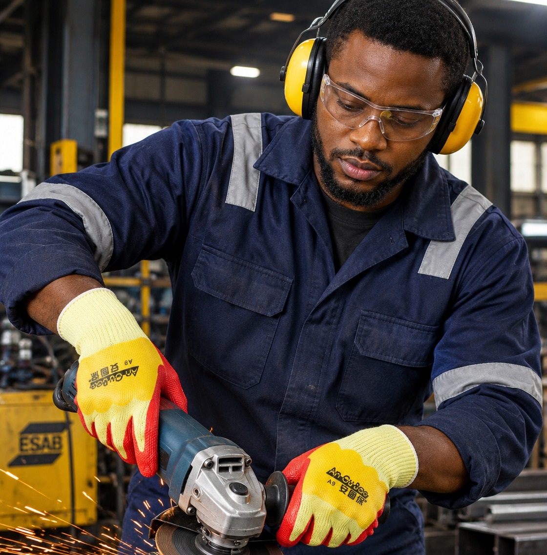 TIKO - PREMIUM HIGH CUT RESISTANT & DIAMOND GRIP WORK GLOVES - Image 8